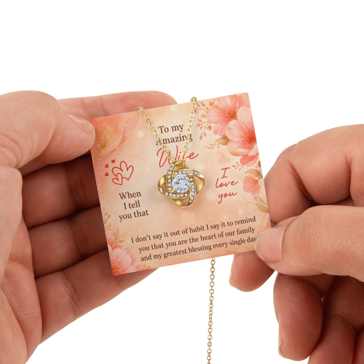 Love Knot - Rotating Rose Gift Box